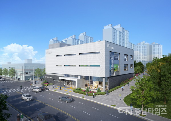 음봉복합문화센터 조감도