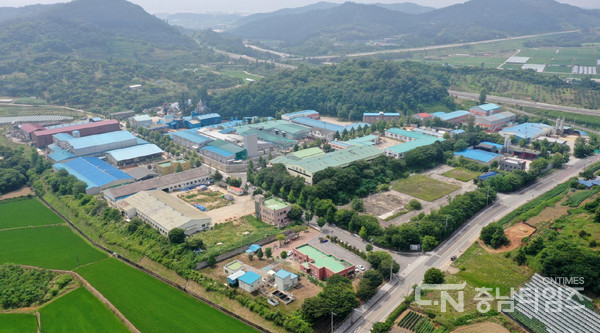 은산 1산단 항공사진