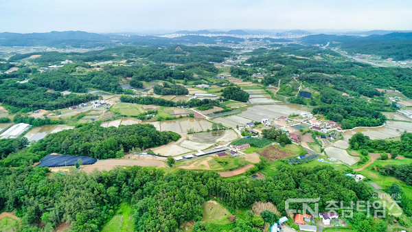 공주송선 도시개발사업 대상 부지