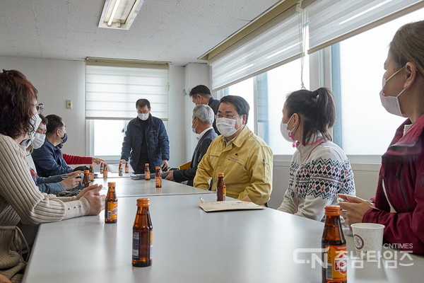 오세현 아산시장, 천안 소각시설 설치 관련 주변영향지역 현장 방문