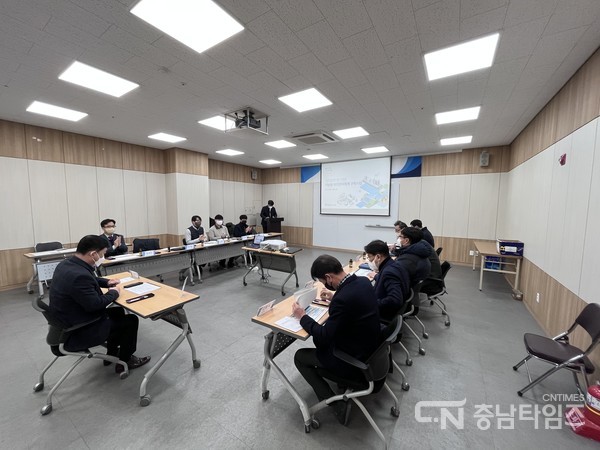 2022.02.17. 디지털트윈 기반 지능형 하천관리체계 구축사업 착수보고회. 사진=아산시