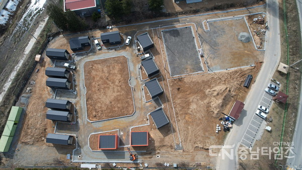 2022.03.29. 부여 서울농장 조성 현장. 사진=부여군