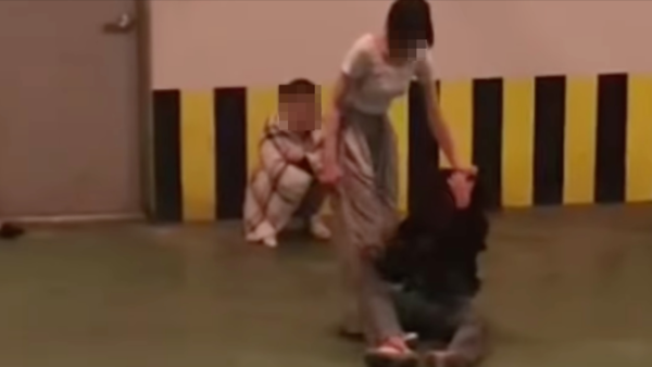 태안 여학생 폭력영상 갈무리