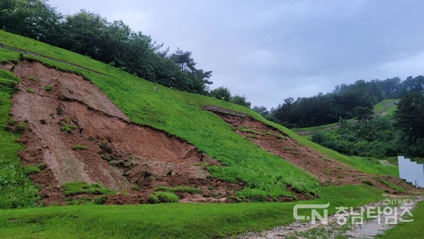 부여군 소재 국가유산 수해현장 대조사. 사진=부여군